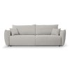 ALLORA világosszürke ágyazható kanapé