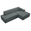 TILIA sötétszürke L alakú sarokkanapé