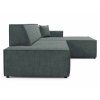TILIA sötétszürke L alakú ágyneműtartós sarokkanapé