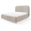 LUNESTIA bézs franciaágy 160x200