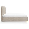 LUNESTIA bézs ágy 120x200 arany színű lábakkal