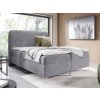 GOMEZ szürke boxspring ágy 140x200 a hálószobába