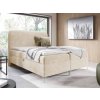 GOMEZ krémszínű boxspring ágy 160x200 a hálószobába