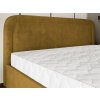 BENIRA K elegáns kárpitozott háttámlával rendelkező franciaágy 140x200