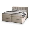 AREZI bézs boxspring ágy 180x200