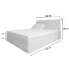 Dastor boxspring ágy mérete