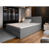 DASTOR szürke boxspring ágy 180x200 bonell rugós matracokkal