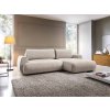BOCKET bézs L alakú sarokkanapé