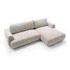 BOCKET bézs L alakú sarok ülőgarnitúra