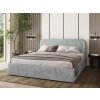 BENIRA K világosszürke franciaágy 160x200 a hálószobába