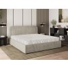 BENIRA K bézs ágynemátartós franciaágy 180x200