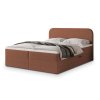 ARMELIN téglavörös boxspring ágy 160x200
