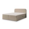 ARMELIN bézs boxspring ágy 180x200 magas ágytámlával