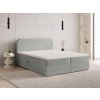 ARMELIN világösszürke boxspring ágy 160x200
