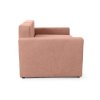 Ella Mini rózsaszín ágyazható kanapé kartámlákkal