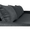 APULIA sötétszürke ágyazható kanapé