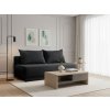 ANDER fekete ágyazható kanapé a nappaliba