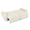 VIENTE krémszínű ágyazható kanapé