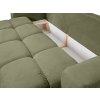 SOHO olivazöld kanapé tárolóhellyel