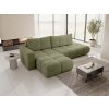 SOHO ágyazható olivazöld L alakú ülőgarnitúra a nappaliba