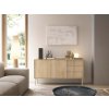 TAVO 153 2D3S cremona tölgy komód magas lábakkal