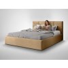 Kárpitozott franciaágy Rinimi Slim