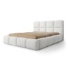 Fehér kárpitozott Deriva ágy 160x200