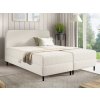 Boxspring ágy Fubu krémszínű kivitelben