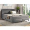Sötétszürke boxspring ágy Fubu