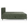 Olivazöld boxspring ágy Fubu