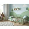 Leszanka olivazöld Montessori ágy 180x80 a gyerekszobába