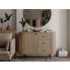 Természetes komód cremona tölgy dekorban