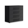 Komód fekete színben Maxione.