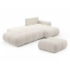 SOHO bézs L alakú ágyazható sarokkanapé