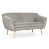 DORY szürke kétszemélyes kanapé