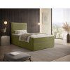 Kárpitozott boxspring ágy Sereno 90x200 - zöld