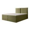 Kárpitozott fejtámlás boxspring ágy