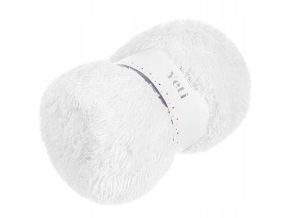 Pătură Furry - albă
