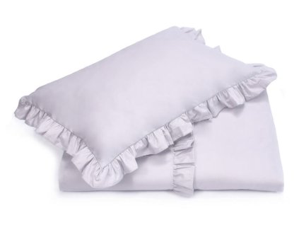 Linjerie de pat din bumbac Royal (140x200+70x80) - gri