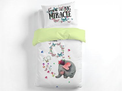 Lenjerie de pat din bumbac Little Jumbo