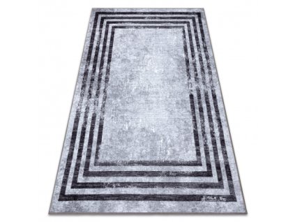 Siva protizdrsna preproga Miro