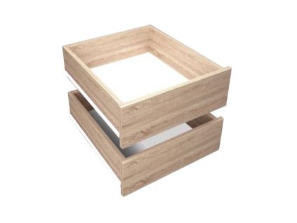 Predal za omaro 2 kosa - hrast sonoma