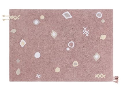 Roza preproga za otroško sobo Noah 140x200