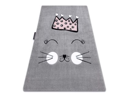 Prikaz preproge Happy Cat z motivom krone.
