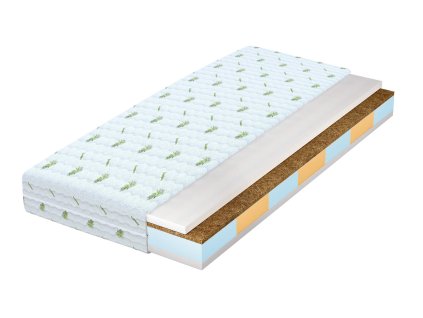 Pena vzmetnica Nizios s kokosom 120x200