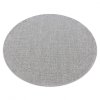 Siva okrogla preproga Timo