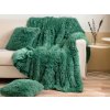 Prevleka za blazino 40x40 Furry - zelena