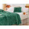 Prevleka za blazino 40x40 Furry - zelena