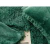 Prevleka za blazino 40x40 Furry - zelena