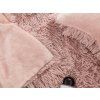 Prevleka za blazino 40x40 Furry - roza